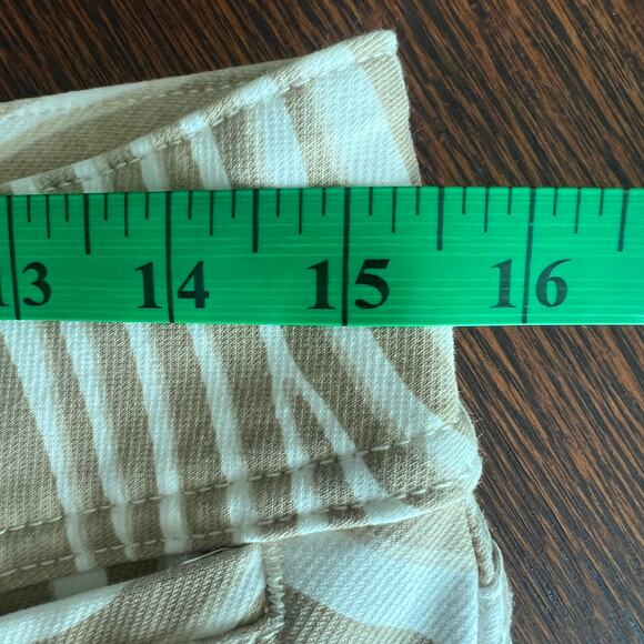 J.‎ McLaughlin Leora Wide Leg Jeans in Tan/Cream Seabray Size 8 MRSP $188 - Picture 11 of 14